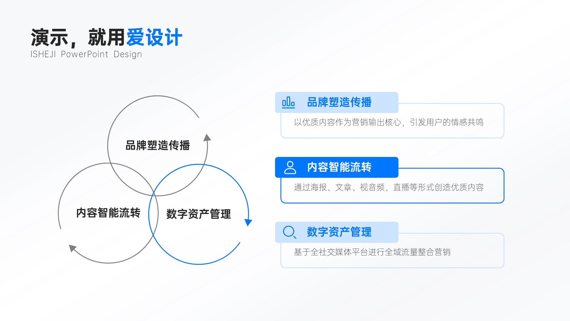 并列关系3项PPT内容页