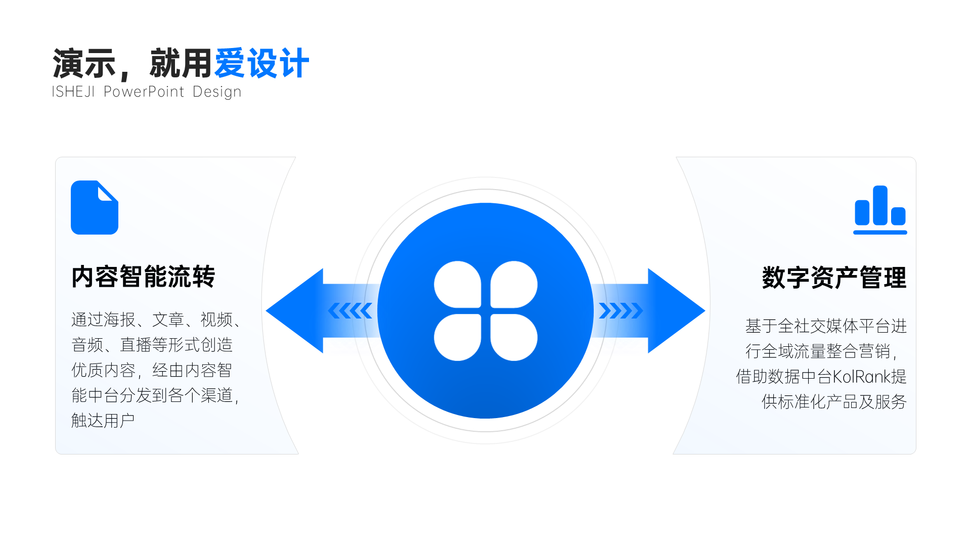 对比关系2项PPT内容页
