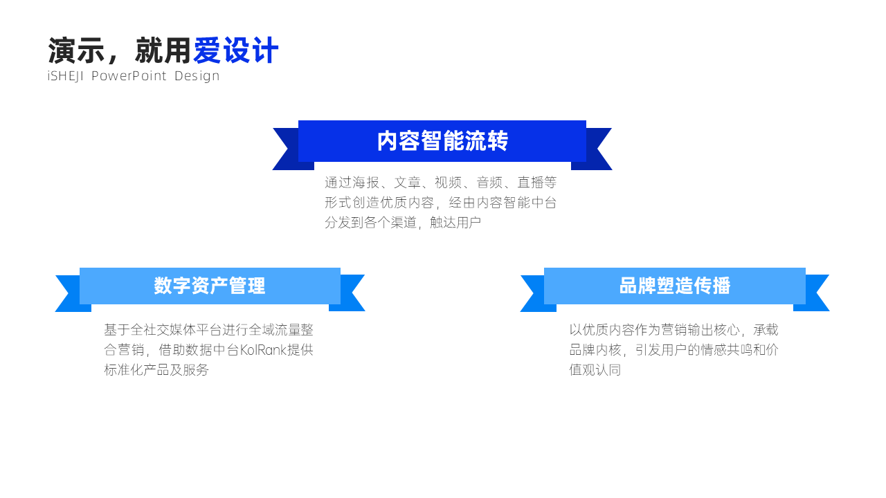 并列关系3项PPT内容页