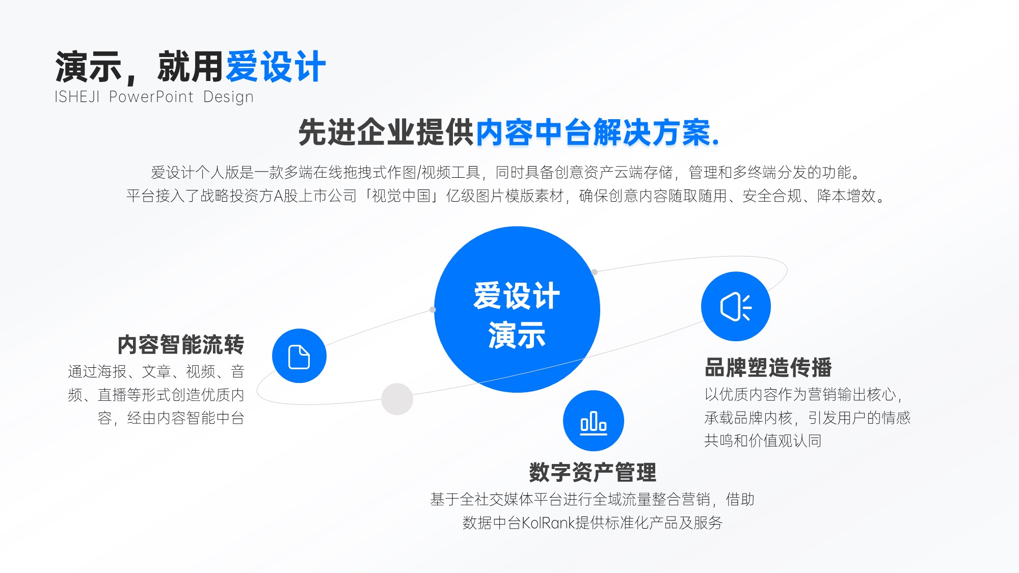 总分关系3项PPT内容页