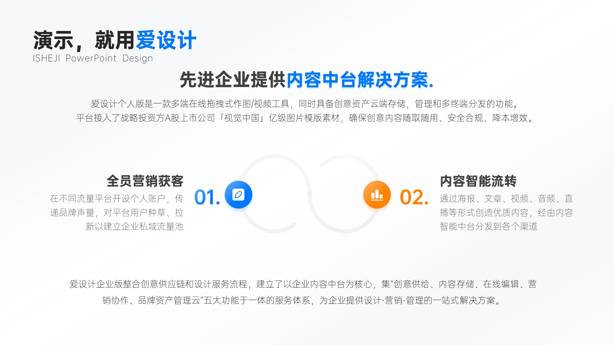 对比关系2项PPT内容页