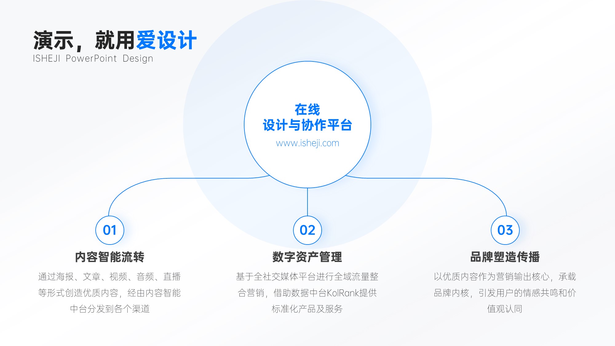 层级关系3项PPT内容页