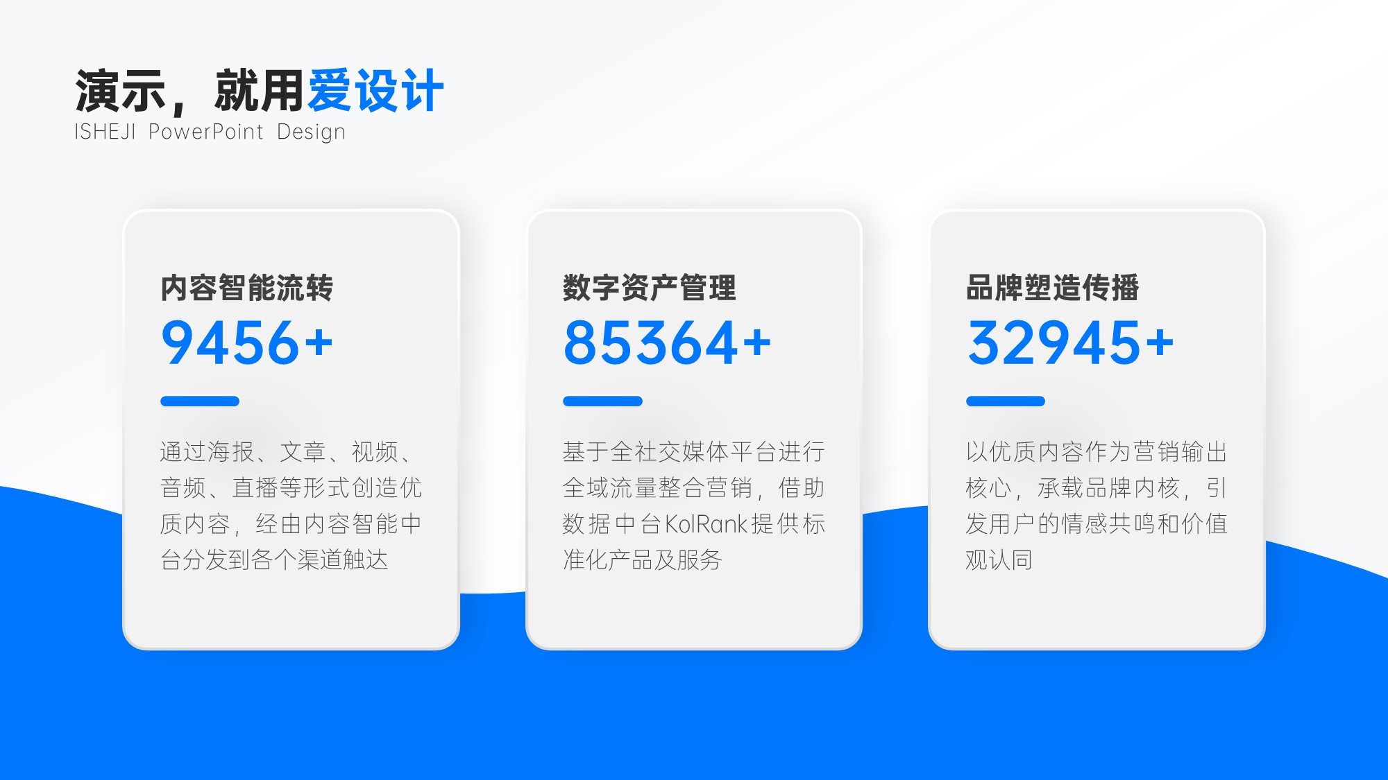 并列关系3项PPT内容页