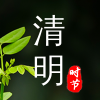 简约清新清明节封面次图