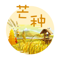 创意文艺清新芒种