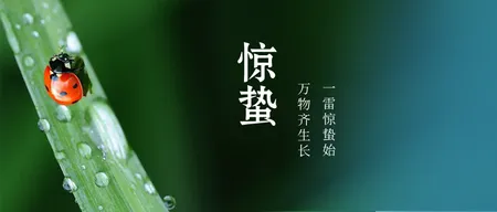 二十四节气惊蛰公众号封面首图