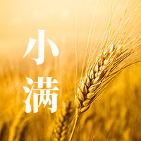 创意趣味传统二十四节气小满公众号封面次图