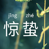 文艺清新惊蛰传统节气公众号次图