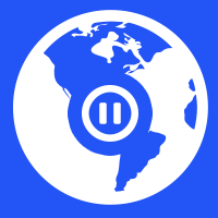 简约扁平地球一小时公众号次图