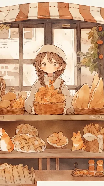 唯美可爱女孩手机壁纸