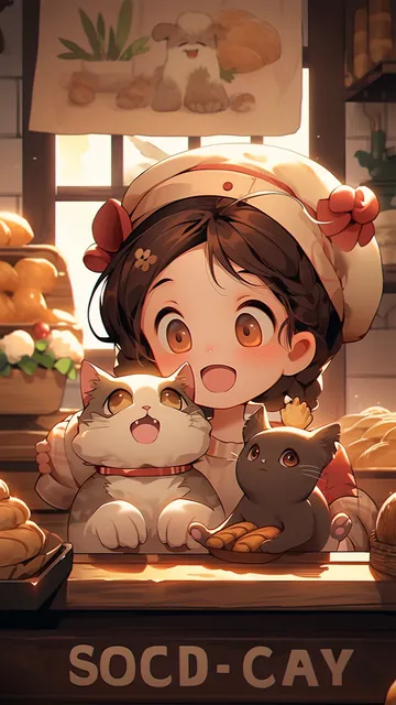 唯美可爱女孩手机壁纸