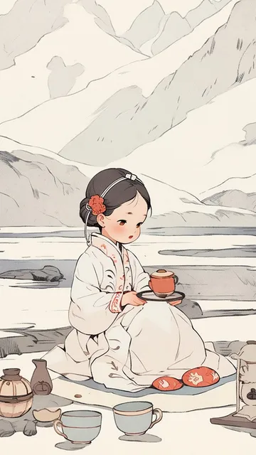 可爱古风手机壁纸