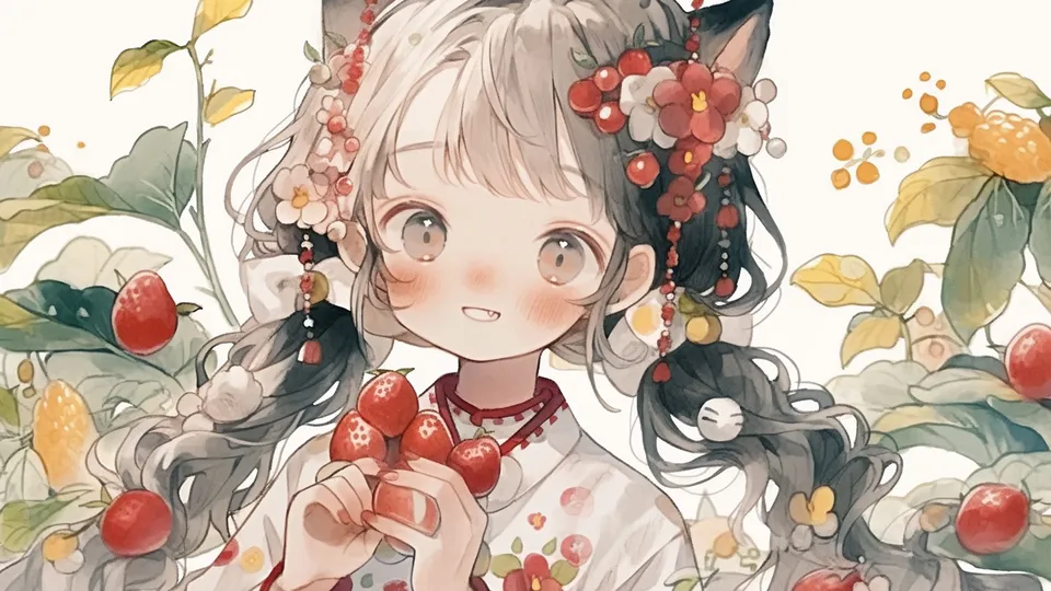 可爱插画电脑壁纸