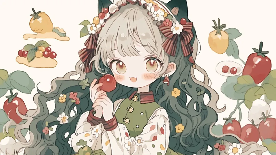 可爱插画电脑壁纸