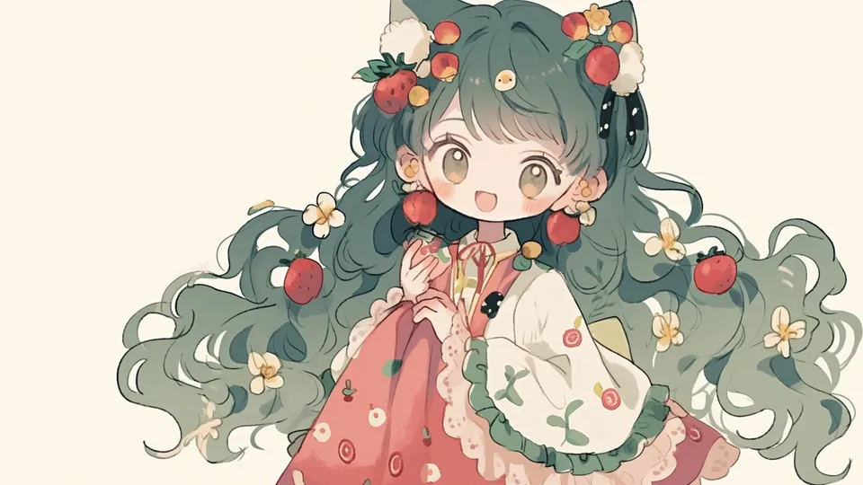 可爱插画电脑壁纸