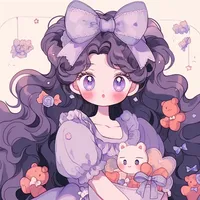 卡通可爱女生头像