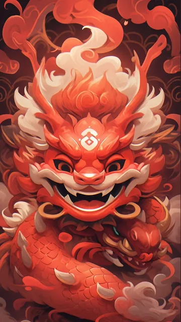 龙年新年唯美头像