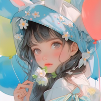 唯美漫画女生头像
