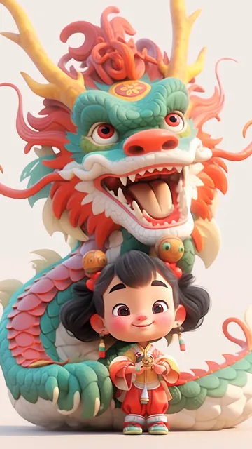 新年龙年手机壁纸