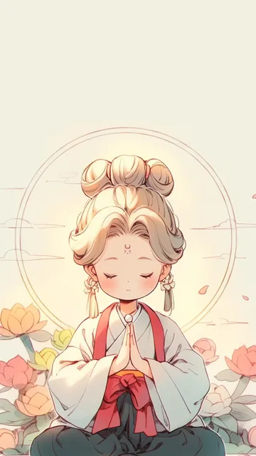 佛系女生头像