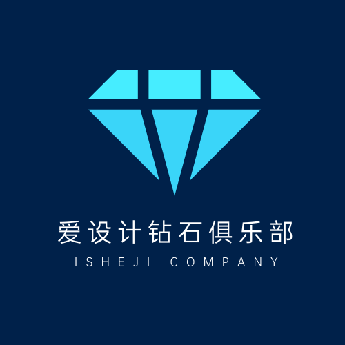 互联网科技钻石俱乐部行业通用LOGO