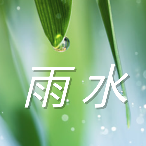 传统二十四节气雨水公众号封面次图