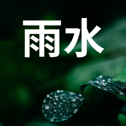 创意时尚传统二十四节气雨水公众号次图