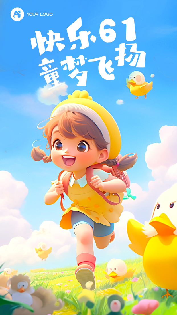 儿童节海报
