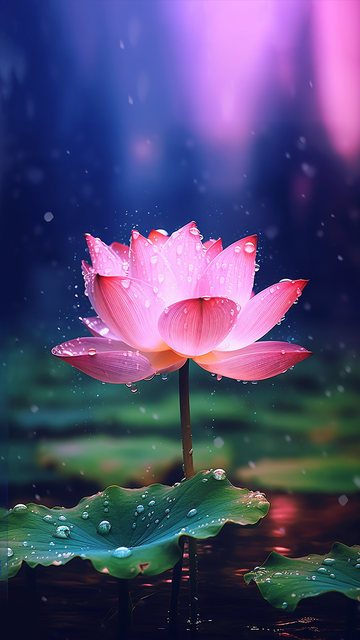 荷花手机壁纸