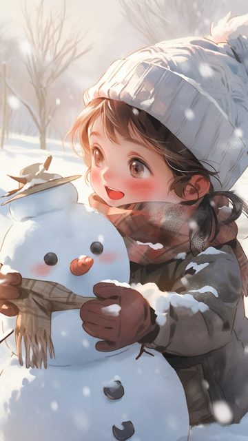 冬天治愈壁纸