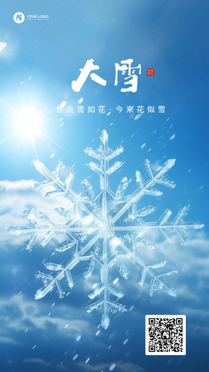 大雪手机海报