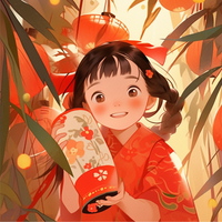 治愈插画头像