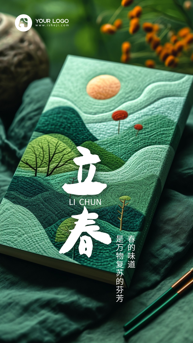 立春手机海报