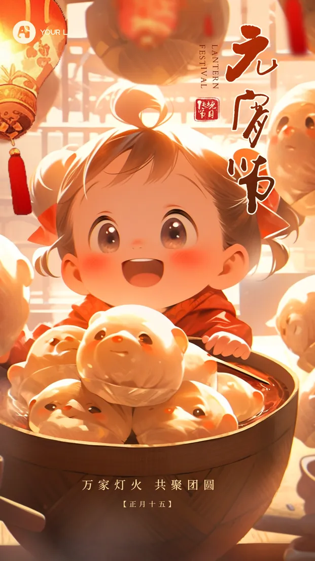 元宵节海报