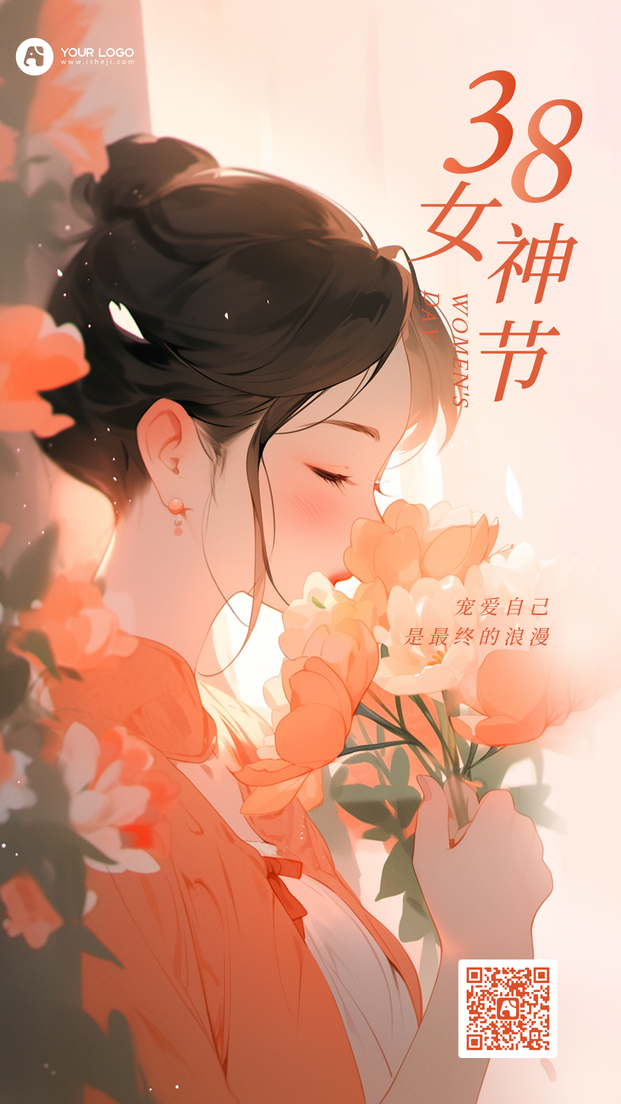 女神节海报