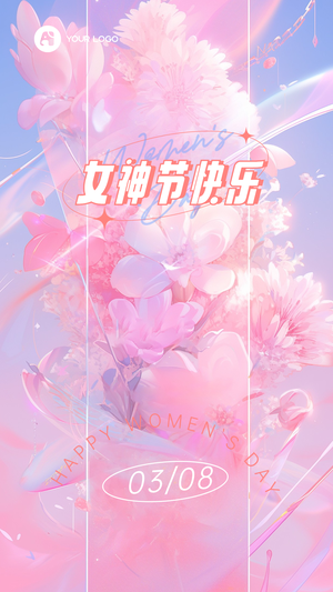 女神节海报