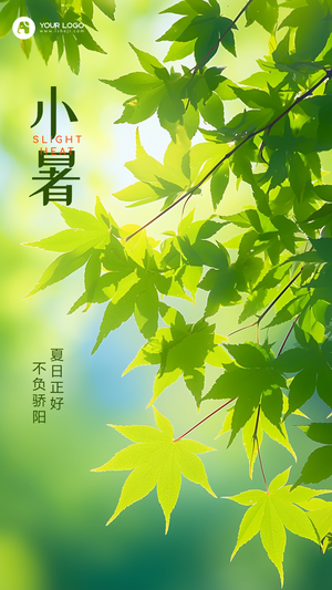 小暑节气海报