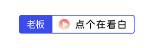 老板点个在看白简约线框在看提示