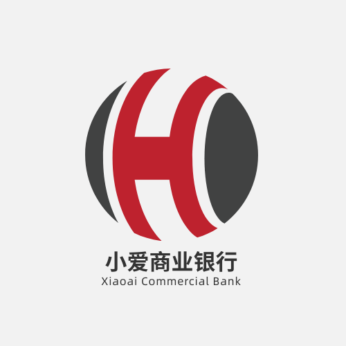 简约字母银行理财行业logo