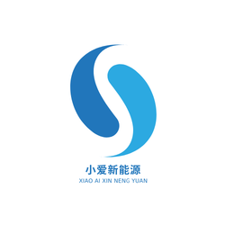 简约图形新能源logo