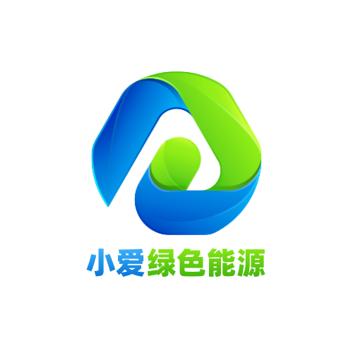 蓝绿渐变循环绿色能源环保主题相关logo