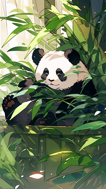 熊猫手机壁纸
