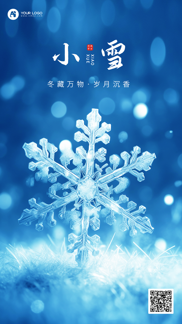 小雪手机海报