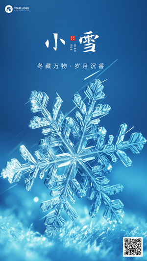 小雪手机海报