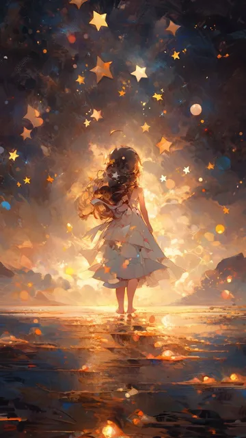 手机壁纸星空