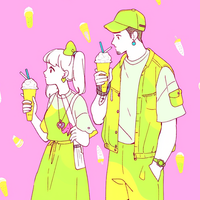 简约人物头像