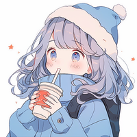 简约插画头像