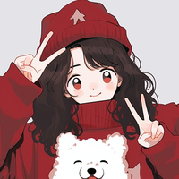 文艺清新插画头像