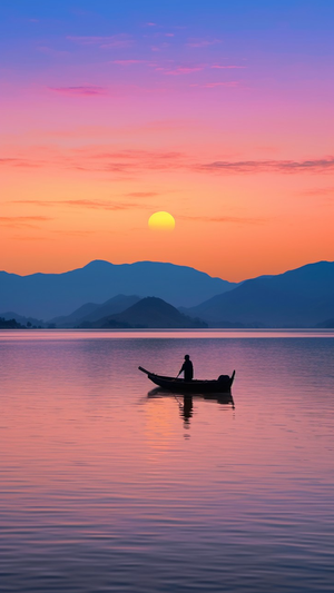 简约风景手机壁纸