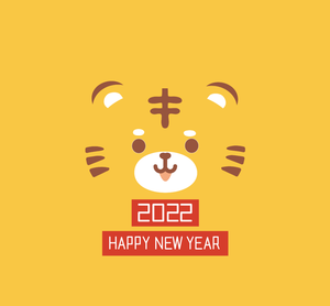 2022虎年卡通朋友圈封面图